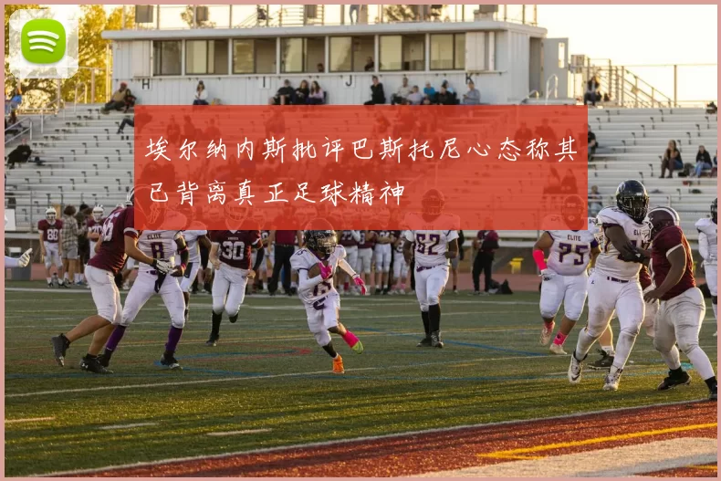 埃尔纳内斯批评巴斯托尼心态称其已背离真正足球精神