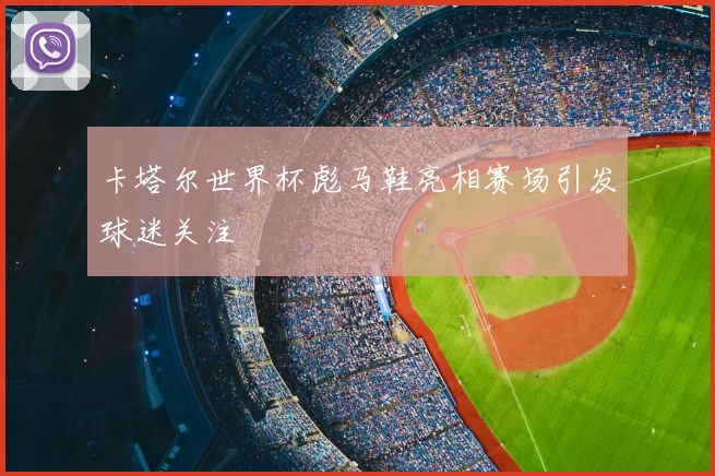 卡塔尔世界杯彪马鞋亮相赛场引发球迷关注