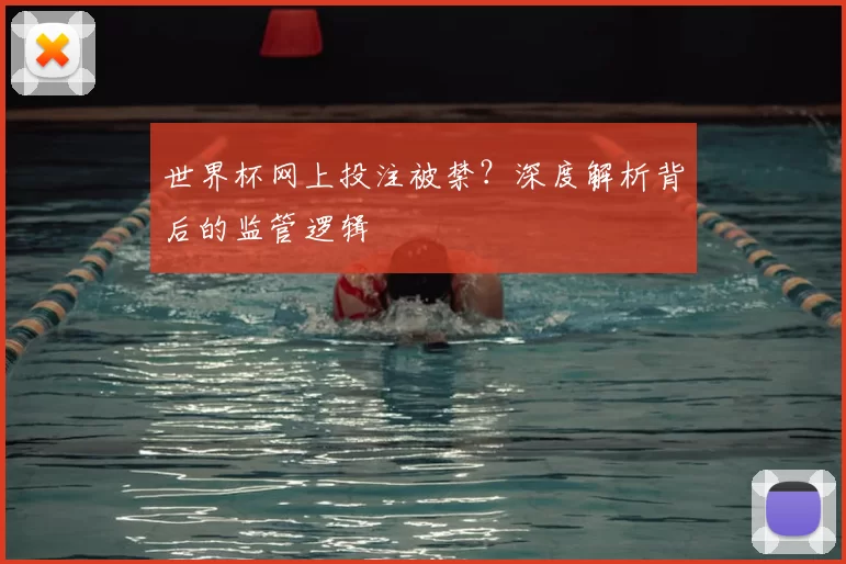 世界杯网上投注被禁？深度解析背后的监管逻辑